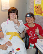 Zusammen mit der LAG Berlin unterstützte das Berliner Hilfswerk Zahnmedizin auch die Special Olympics 2006 in Berlin und informierten über Zahngesundheit
